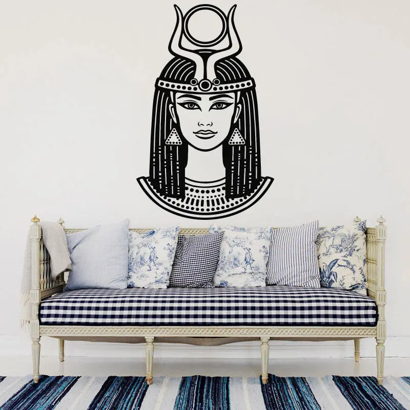 Vinyl Floor Plank - Cesarzowa Nefertiti Cleopatra fototapeta egipska królowa