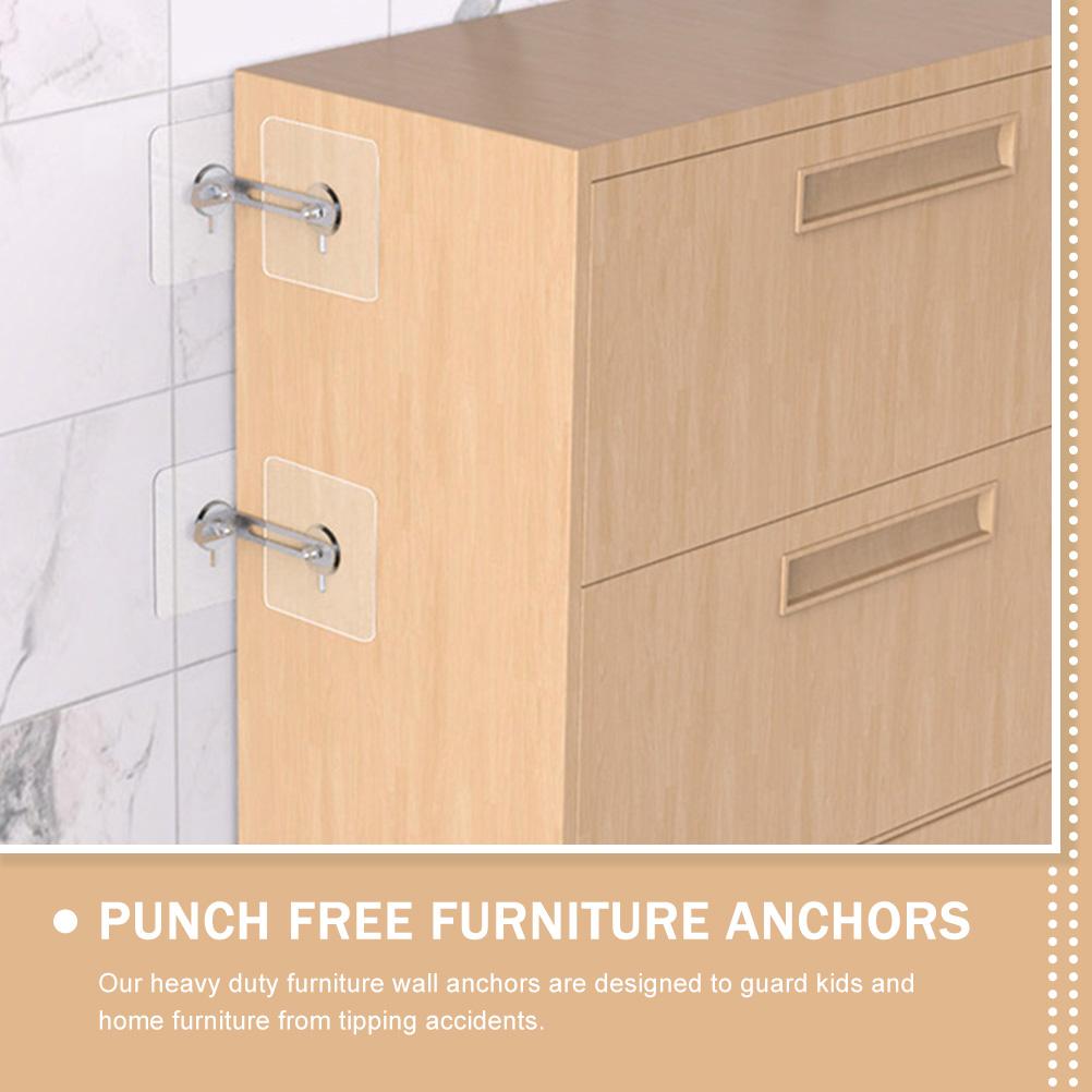 4 szt. Kotwy ścienne do mebli, – Wall Anchor Plastic recenzja i cena