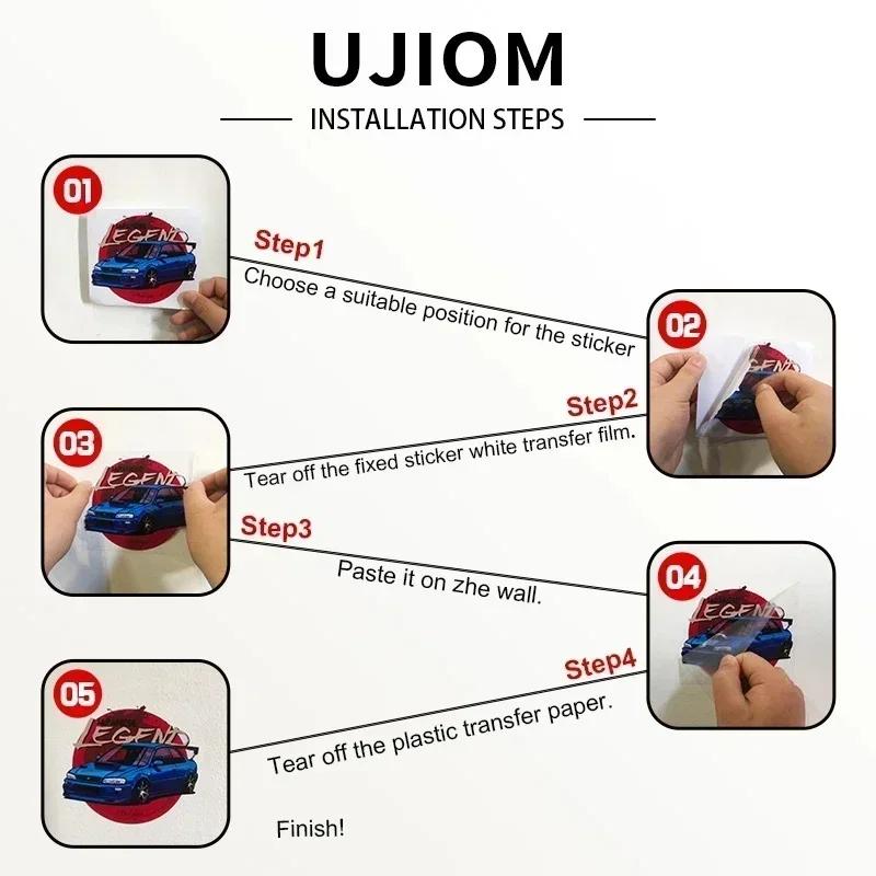 UJIOM śliczne Mini niebieskie  – Vinyl Floor Plank recenzja i cena