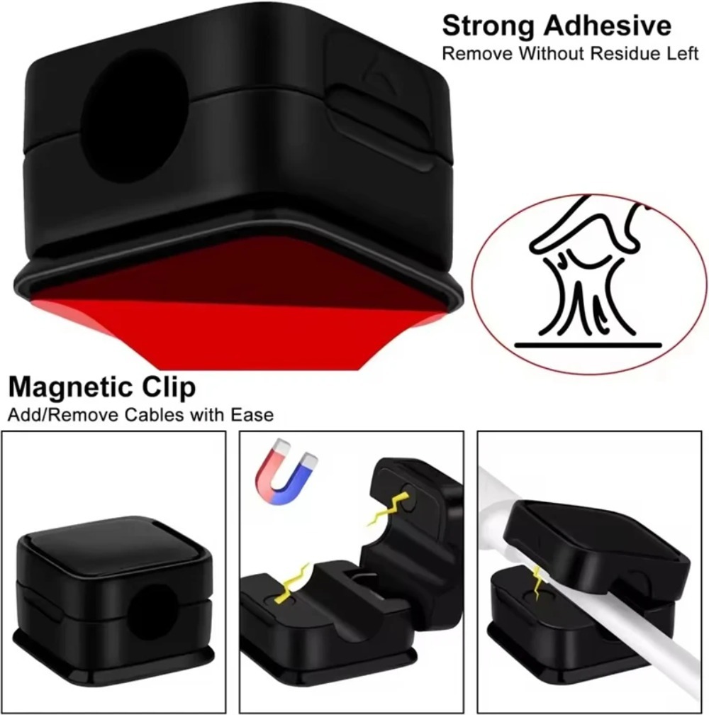 Mocny magnes ​ Klipsy do kabli – Wall Anchor Plastic recenzja i cena