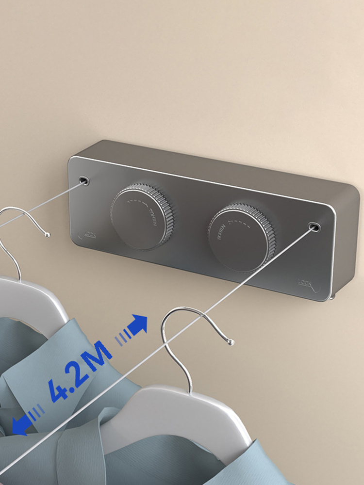 Zestaw wieszaków na ubrania z  – Wall Anchor Plastic recenzja i cena