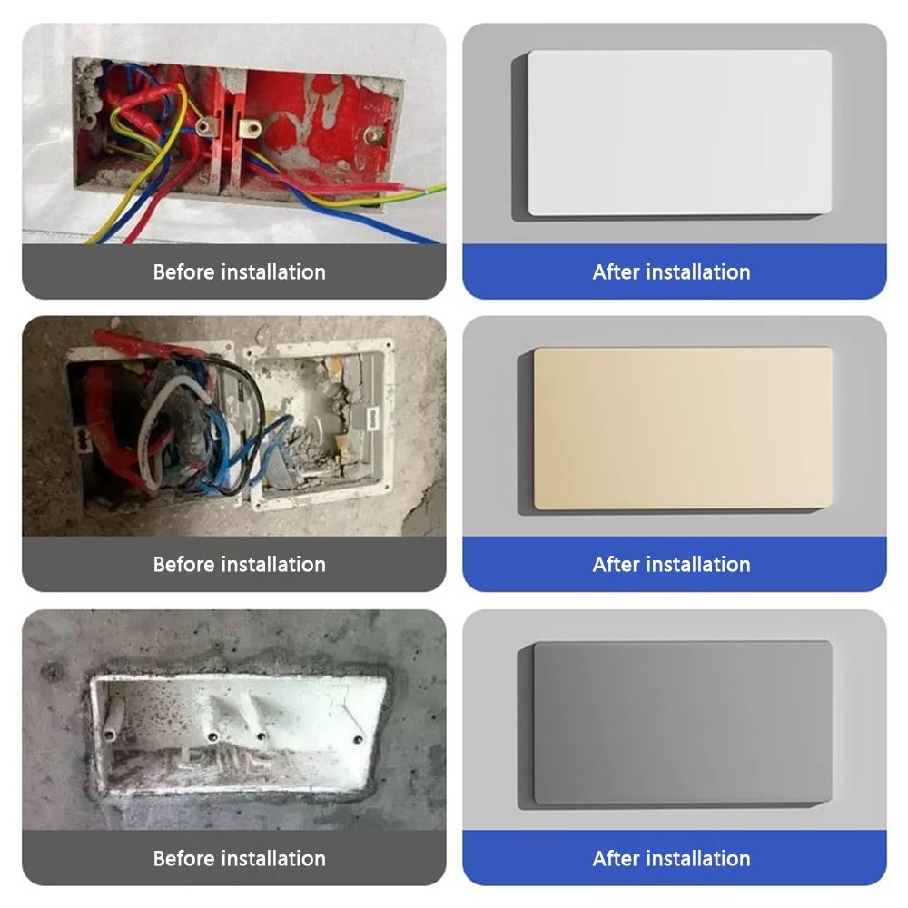 Dekoracja Domu Biała Osłona Ot – Electrical Outlet Cover recenzja i cena